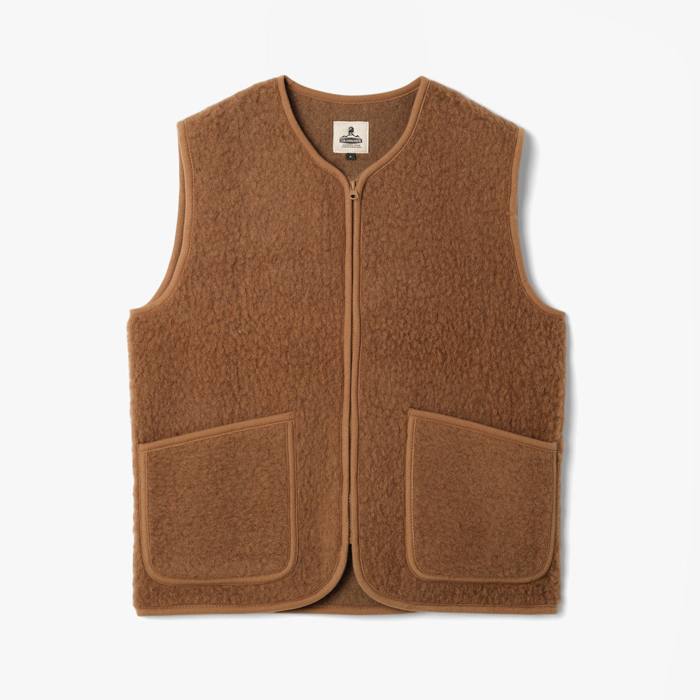 PEPITKO VEST CAMEL