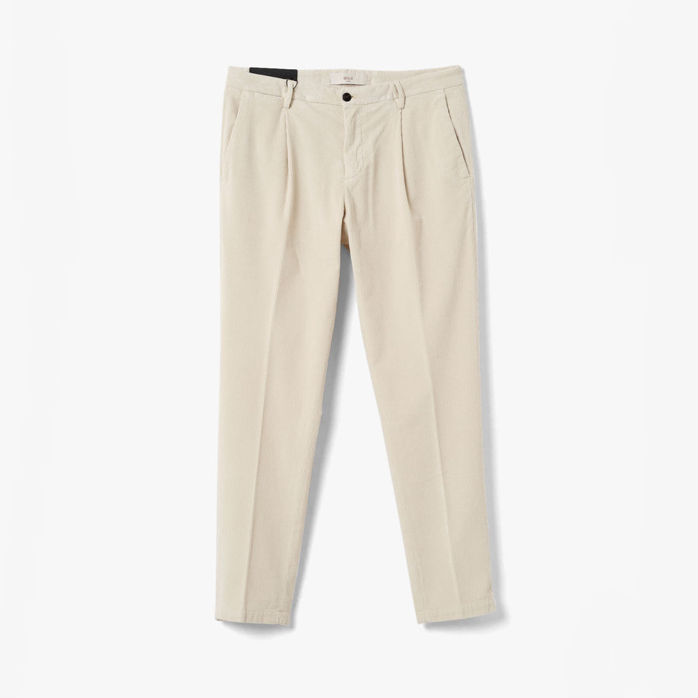 TIBERIO 1PLEAT PANTS (GESSO)
