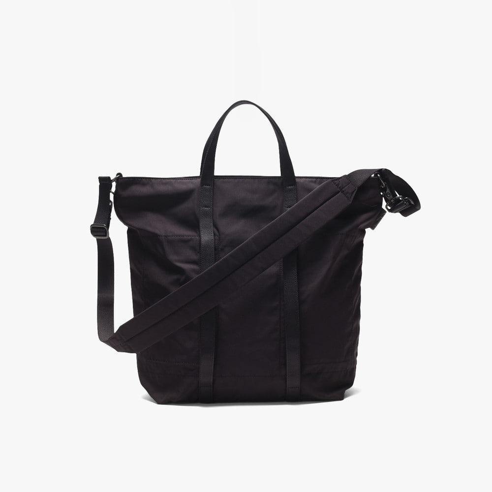 GABARDINE 2WAY SHOULDER (T) BLACK
