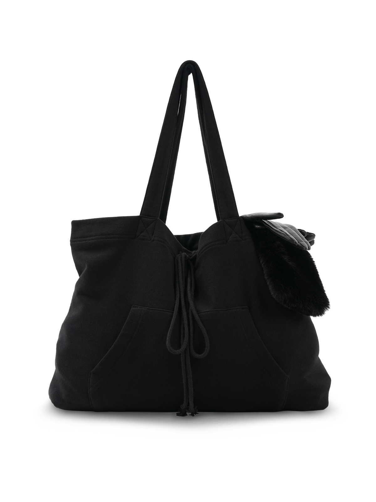 The Hoodie Shopper Bag (Black) - The Innrs