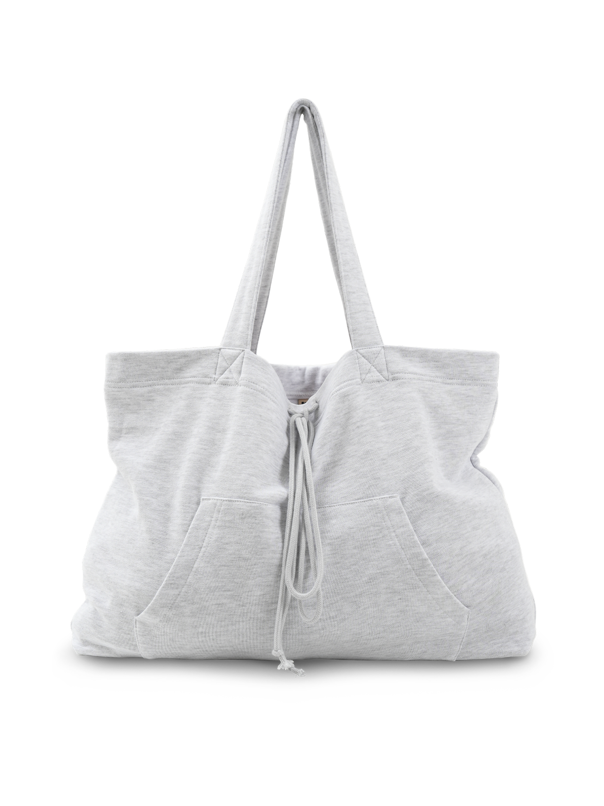 The Hoodie Shopper Bag (Light Heather Grey) - The Innrs