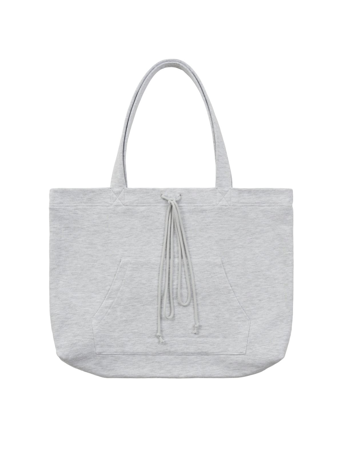 The Hoodie Shopper Bag (Light Heather Grey) - The Innrs