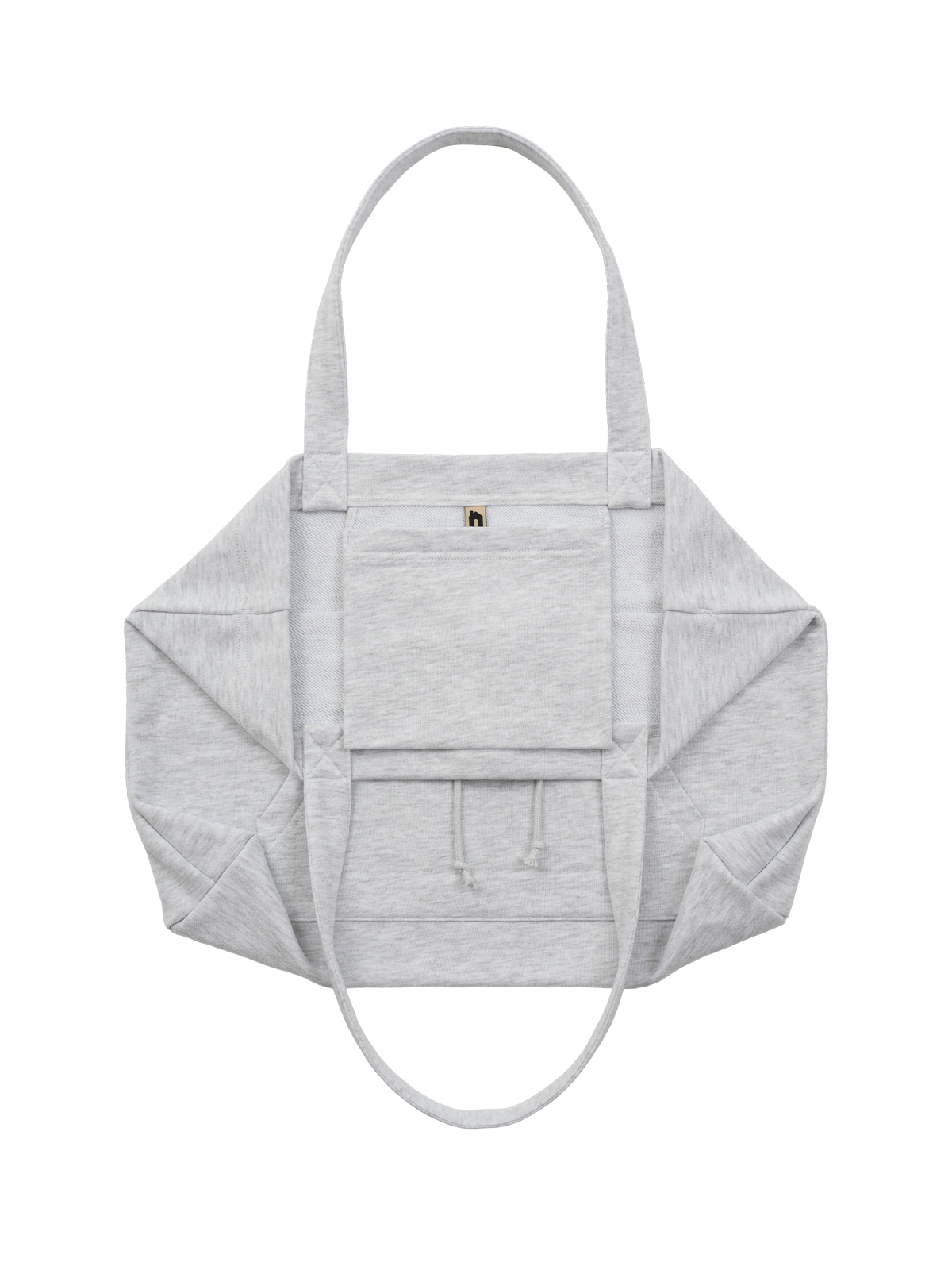 The Hoodie Shopper Bag (Light Heather Grey) - The Innrs