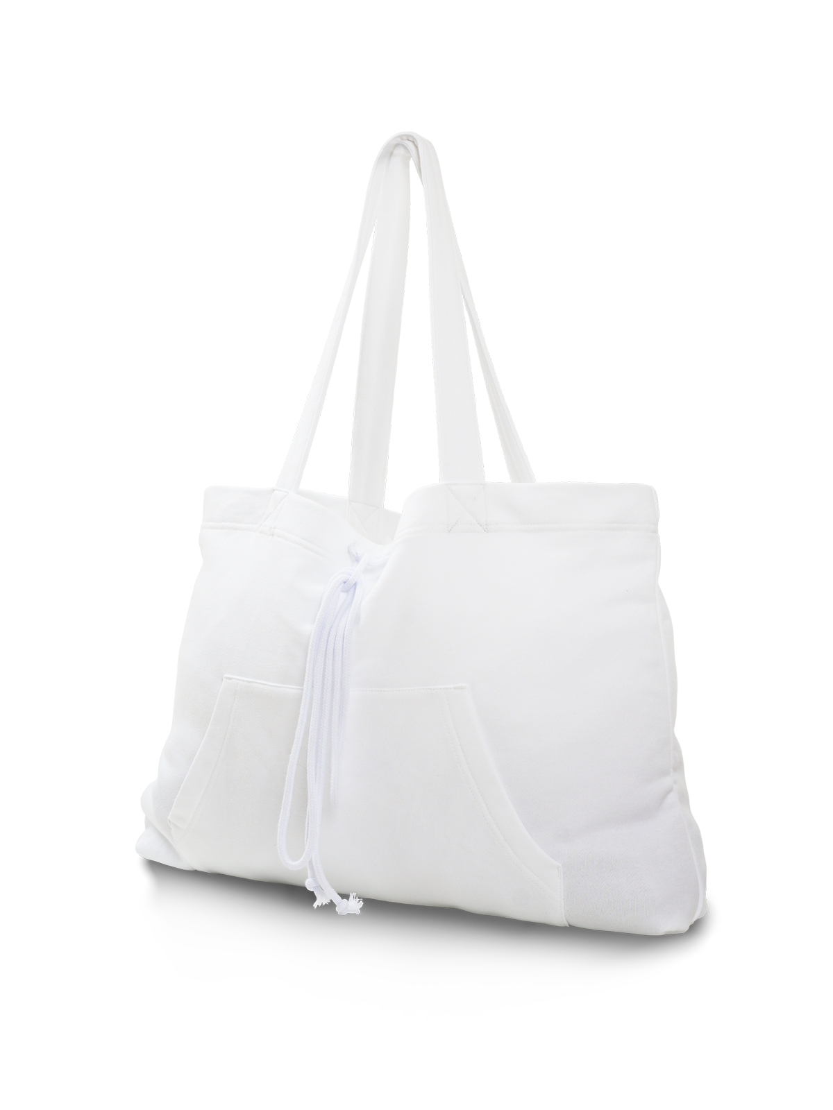 The Hoodie Shopper Bag (White) - The Innrs