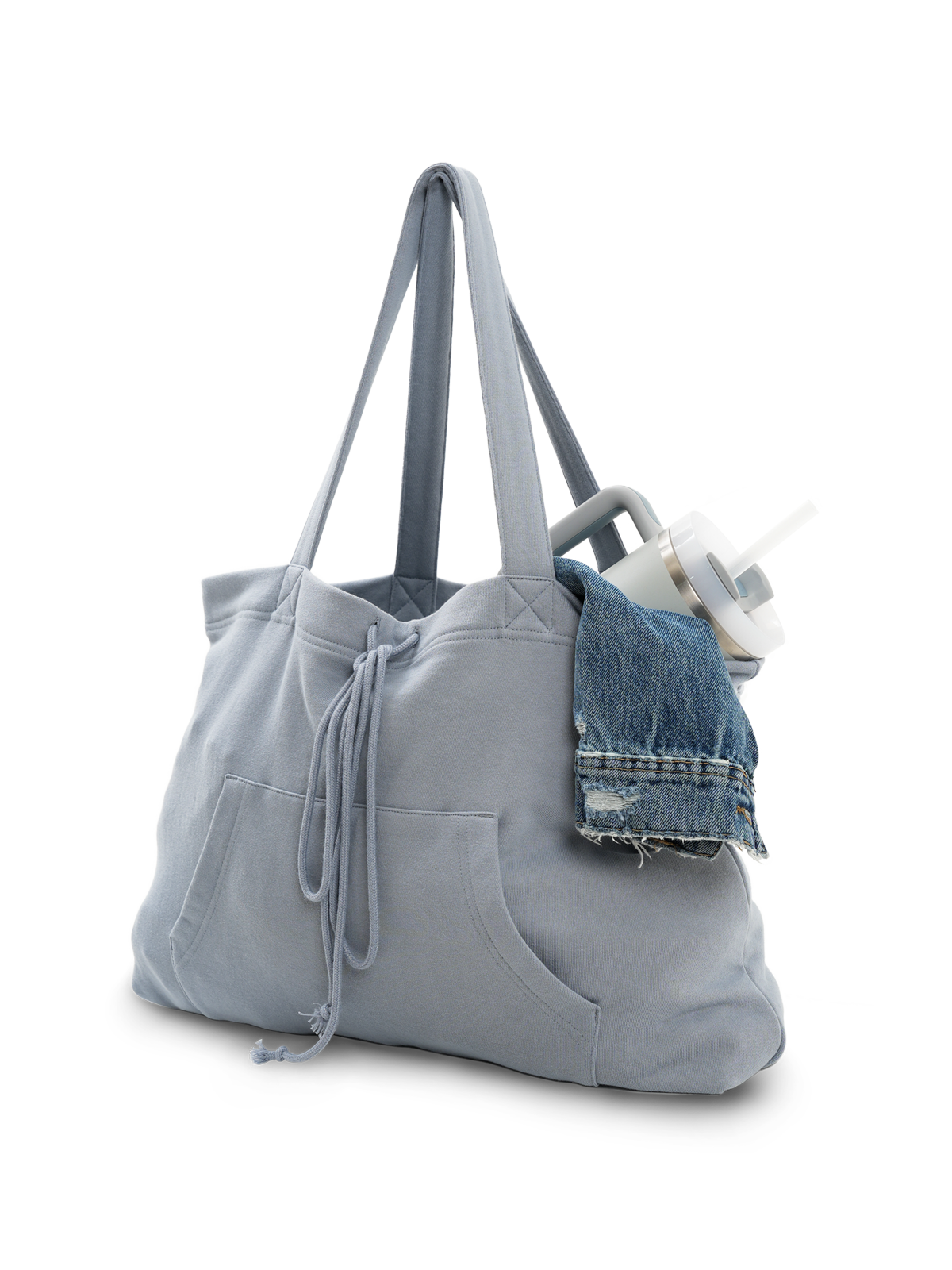 The Hoodie Shopper Bag (Blue Grey) - The Innrs