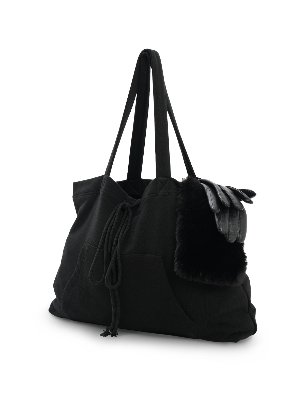 The Hoodie Shopper Bag (Black) - The Innrs