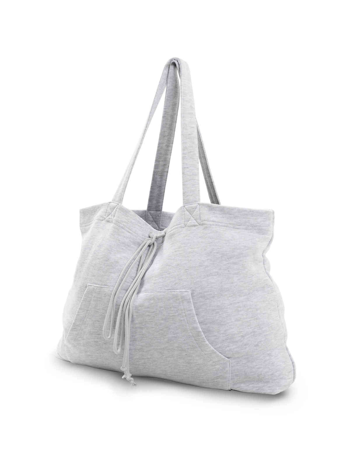 The Hoodie Shopper Bag (Light Heather Grey) - The Innrs