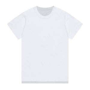 코튼 레이어드 무지 라운드 반팔 티셔츠 S-4XL