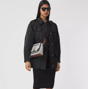 버버리 여성 블랙 크로스백 - Burberry Womens Black Cross Bag - bub25x