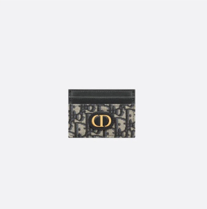 디올 여성 오블리크 카드 지갑 - Dior Womens Navy Card Wallets - di446x