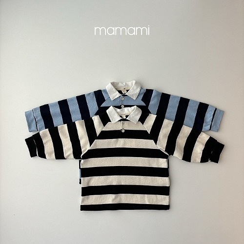 rugby collar T _ mamami
