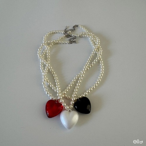 big heart necklace _ ellymolly
