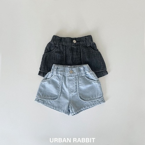 rappa pocket denim shorts _ urban rabbit