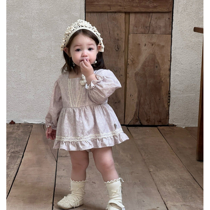 rubien baby romper _ my daughter - 韓国子供服通販セレクト