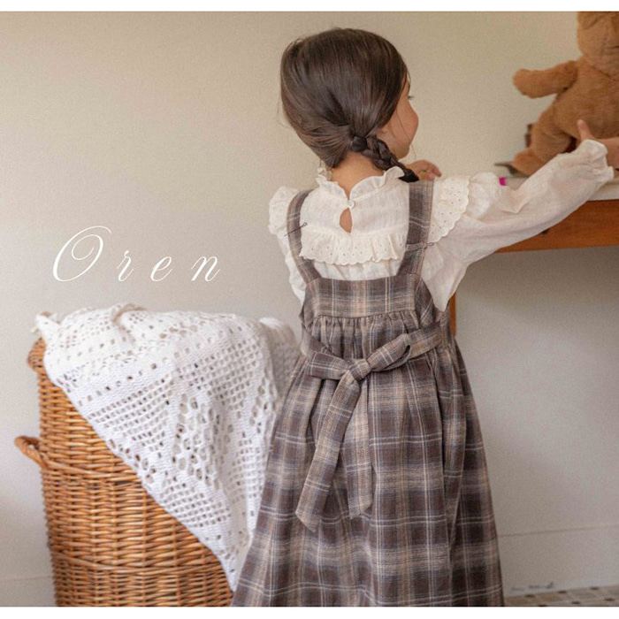 新品未使用 韓国子供服 ONU check reversible  vest L 2025年最新onu 韓国子ども服の人気アイテム - メルカリ