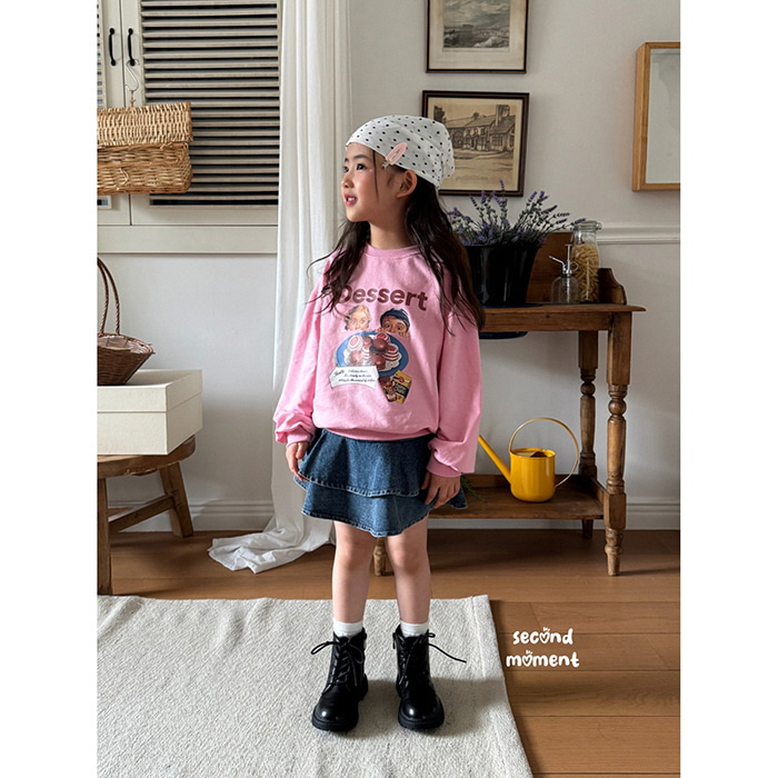 dessert time sweatshirt _ second moment | 韓国子供服通販セレクト