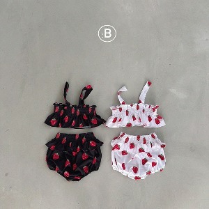 strawberry swimsuit _ bella bambina