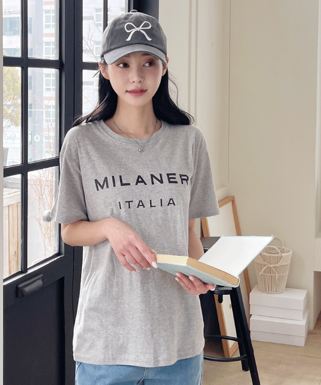 [3color] 밀라노 반팔 티셔츠