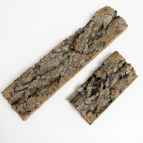 크레 백업 굴피껍질 도마뱀 코르크보드 나무껍질 탈피 보조