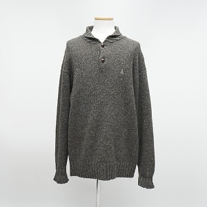 [중고] 빈폴 남성 회색 스웨터