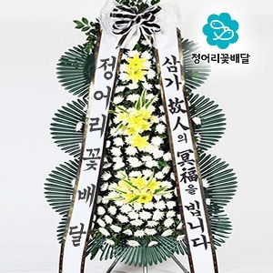 [정어리꽃배달] 일반형 근조3단화환 전국 꽃배달서비스