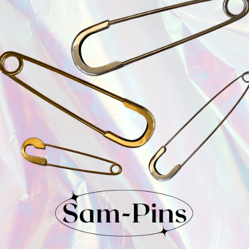 Sam-Pin) Samorga Bag Charm Safety Pins SAMORGA