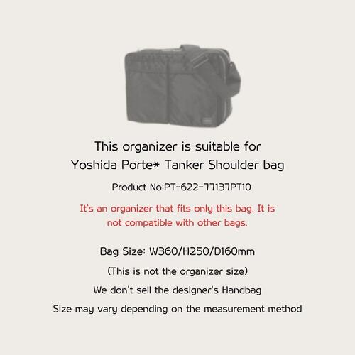 15-377/ YP-622-77137) Bag Organizer for Yoshida Porter Tanker