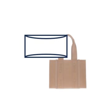 (13-23/ CHL-Woody-Leather-M-U) Bag Organizer for Medium Woody Leather Tote Bag (Only Suitable for Leather Version Bag)