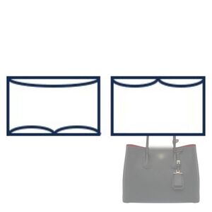 (10-22/ P-Double-L) Bag Organizer for Double Large Tote size – A set of 2
