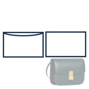 (4-10/ C-Box-M) Bag Organizer for Medium Classic Bag – A Set of 2