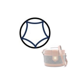 (4-40/ C-Tambour-M) Bag Organizer for Cel Medium Tambour Bag
