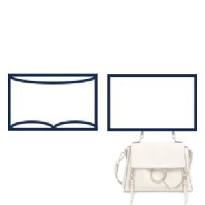 (13-3/ CHL-Faye-Day-S) Bag Organizer for Faye Day Small – A Set of 2