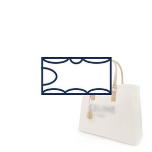 (4-20/ C-Horizontal-Cabas-44) Bag Organizer for Horizontal Cabas in Canvas