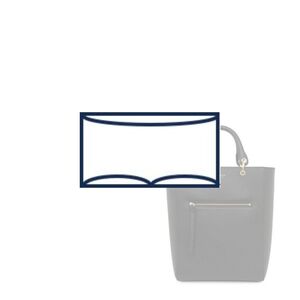 (18-12/ M-Maple-S) Bag Organizer for Mul Maple Small Tote Bag