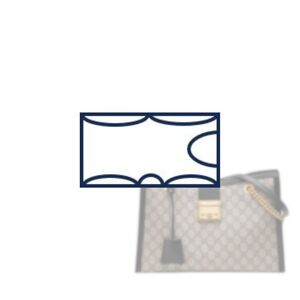 (6-77/ GG-Padlock-M-U) Bag Organizer for GG Padlock Medium (W35cm) Shoulder Bag