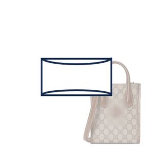 (6-34/ GG-Interlocking-G-Mini-Tote-U-R) Bag Organizer for Mini Tote bag with Interlocking G