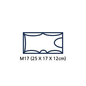 (M17 – W25 H17 D12cm / W9.8 H6.7 D4.7in) Medium size Organizer