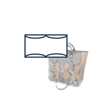 (3-139/ CHA-Mixed-Fibers-Shopping) Bag Organizer for CHA Mixed Fibers Large Shopping Tote