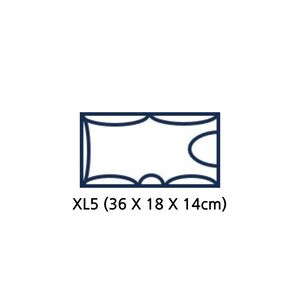 (XL5 – W36 H18 D14cm / W14.2 H7.1 D5.5in) X-Large size Organizer