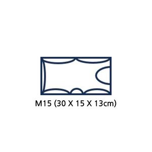 (M15 – W30 H15 D13cm / W11.8 H5.9 D5.1in) Medium size Organizer