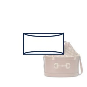 (6-22/ GG-Horsebit-Bucket-Oval) Bag Organizer for Horsebit Bucket Bag