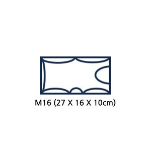(M16 – W27 H16 D10cm / W10.6 H6.3 D3.9in) Medium size Organizer