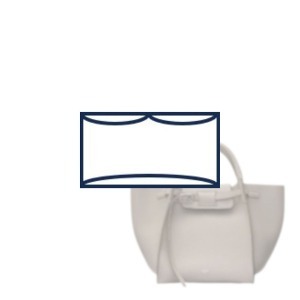(4-37/ C-Bigbag-S-6R) Bag Organizer for Small Big Bag : Raw-Edge
