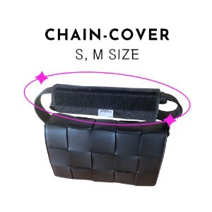 (Felt-Chain-Wrap) Felt Chain Strap Cover for Storage