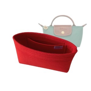 (17-16/ Long-Handle-Pouch) Bag Organizer for Le Pliage Original Handle Pouch