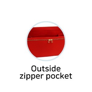 [Add-On] Outside Zippered Pocket 1.2mm, 2mm (Outside Zippered Pocket)