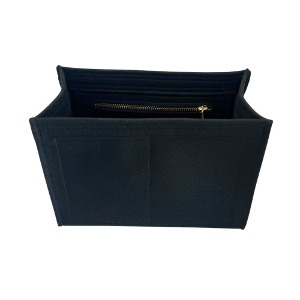 (ON SALE / 7-9/ D-Book-New-S-U / +Inside Zipper / 2mm Black) Bag Organizer for D “Book Tote” New Small