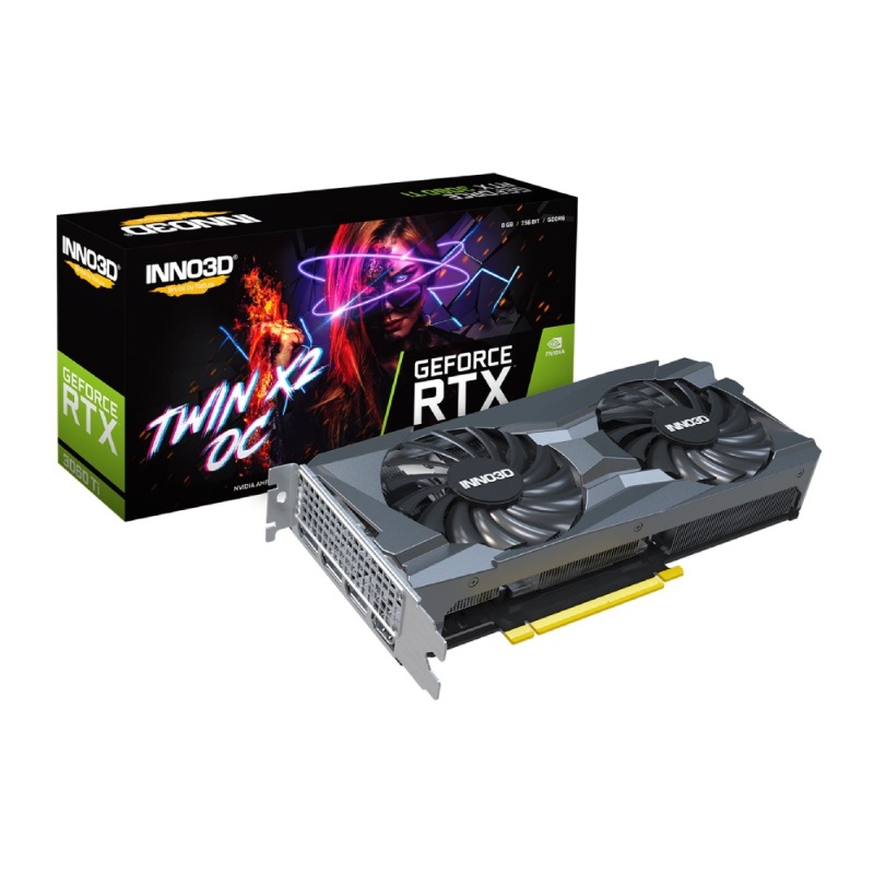 [중고]INNO3D 지포스 RTX 3060 Ti D6 8GB Twin X2 OC (LHR)