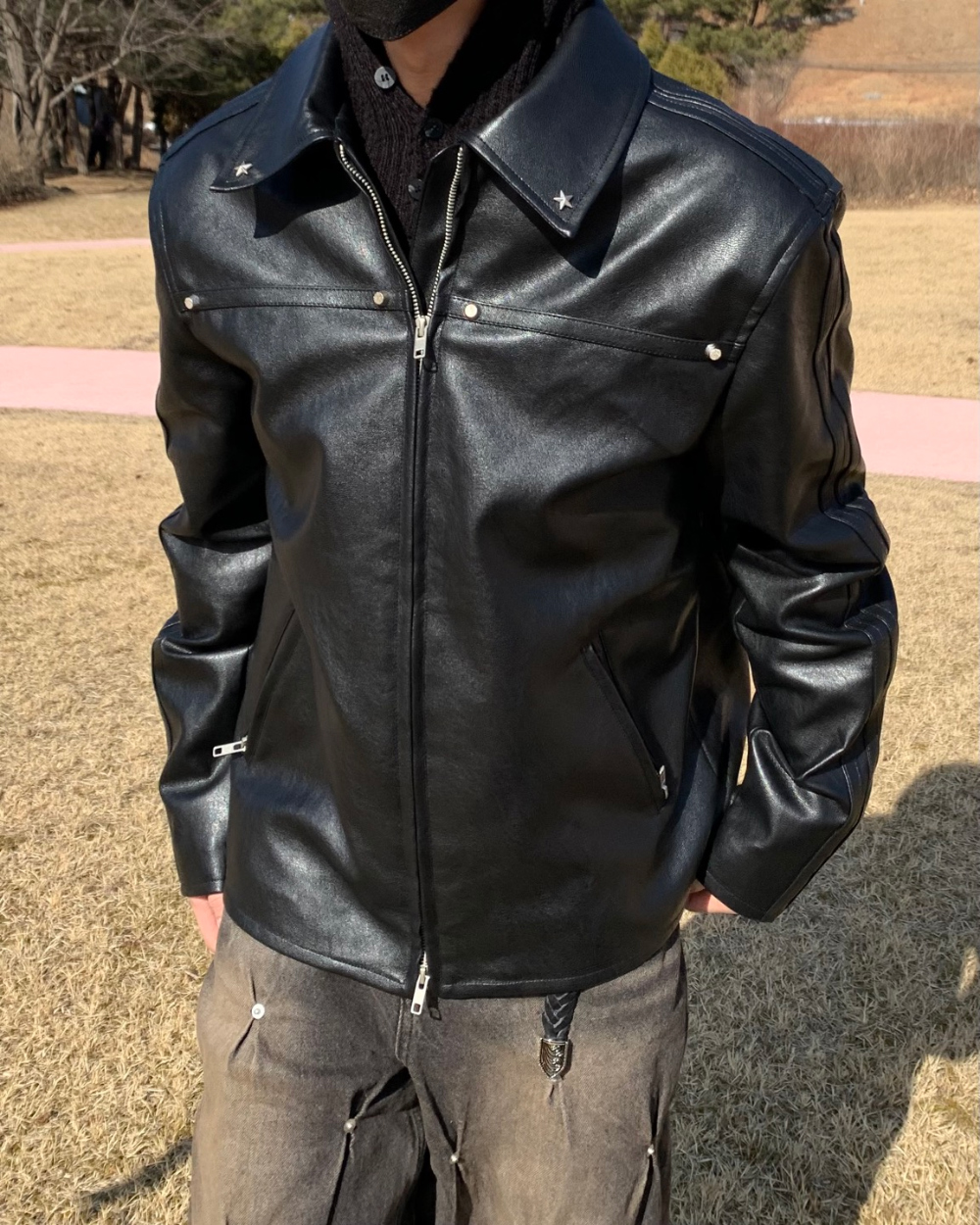 재킷 모델 착용 이미지-S1L34