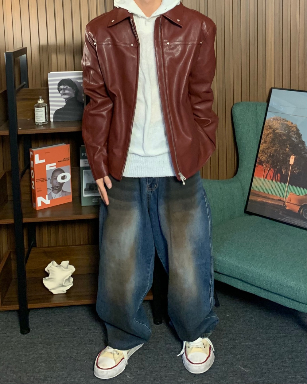 재킷 모델 착용 이미지-S1L59